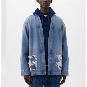 Gap x Dap Limited Collection Organic Cotton Denim Kimono Size M/L